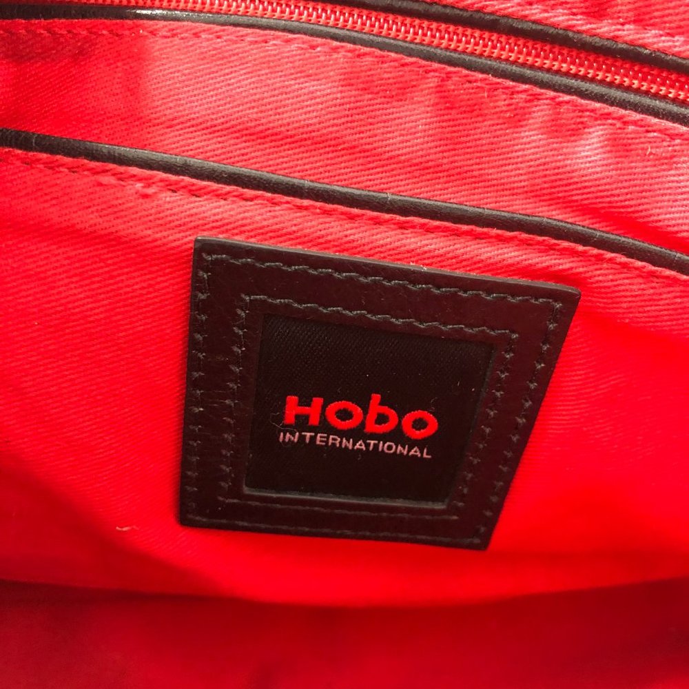 Hobo International Black Leather Double Straps Bag - Picture 6 of 9